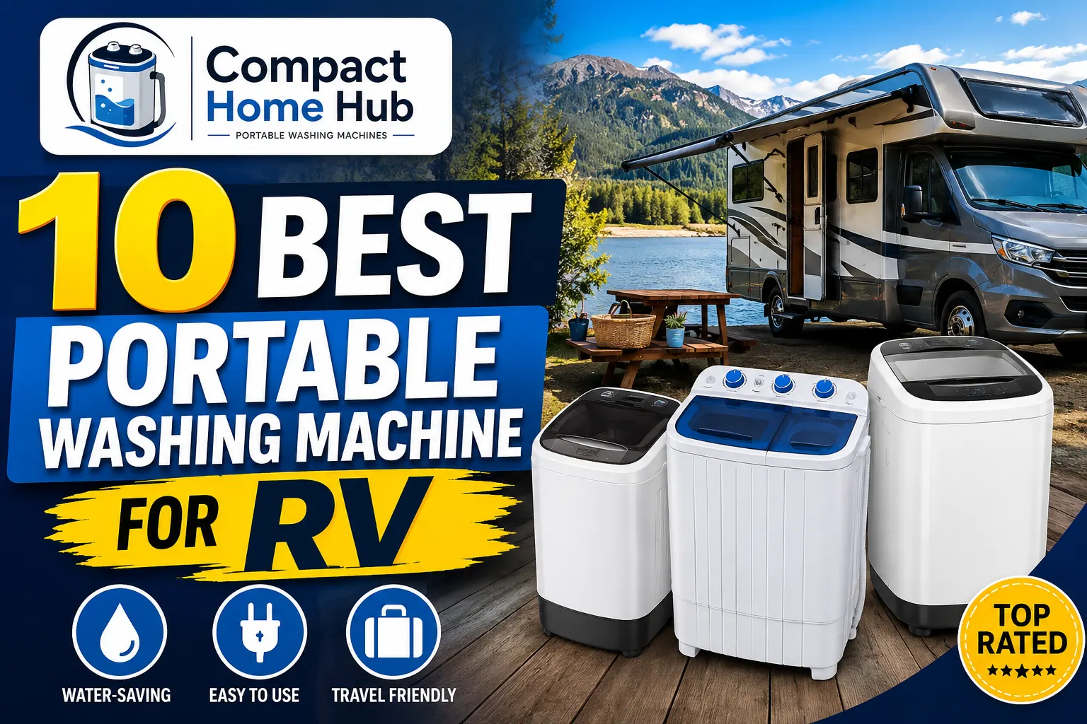 Best Portable Washing Machine for RV
