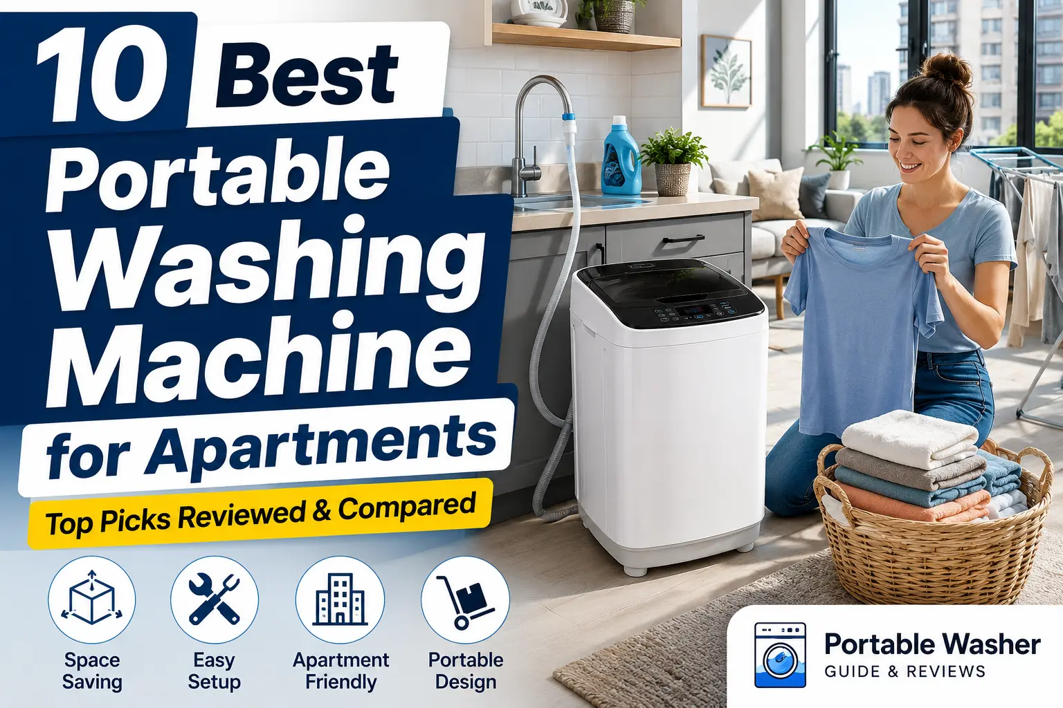 Best Portable Washing Machine for Apartments