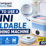 How to Use a Mini Foldable Washing Machine