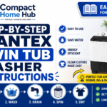Giantex twin tub washing machine instructions