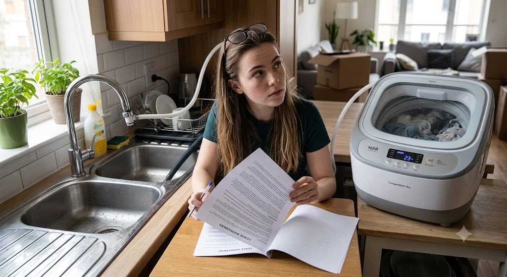 Are Portable Washer in Apartment lease Allowed?