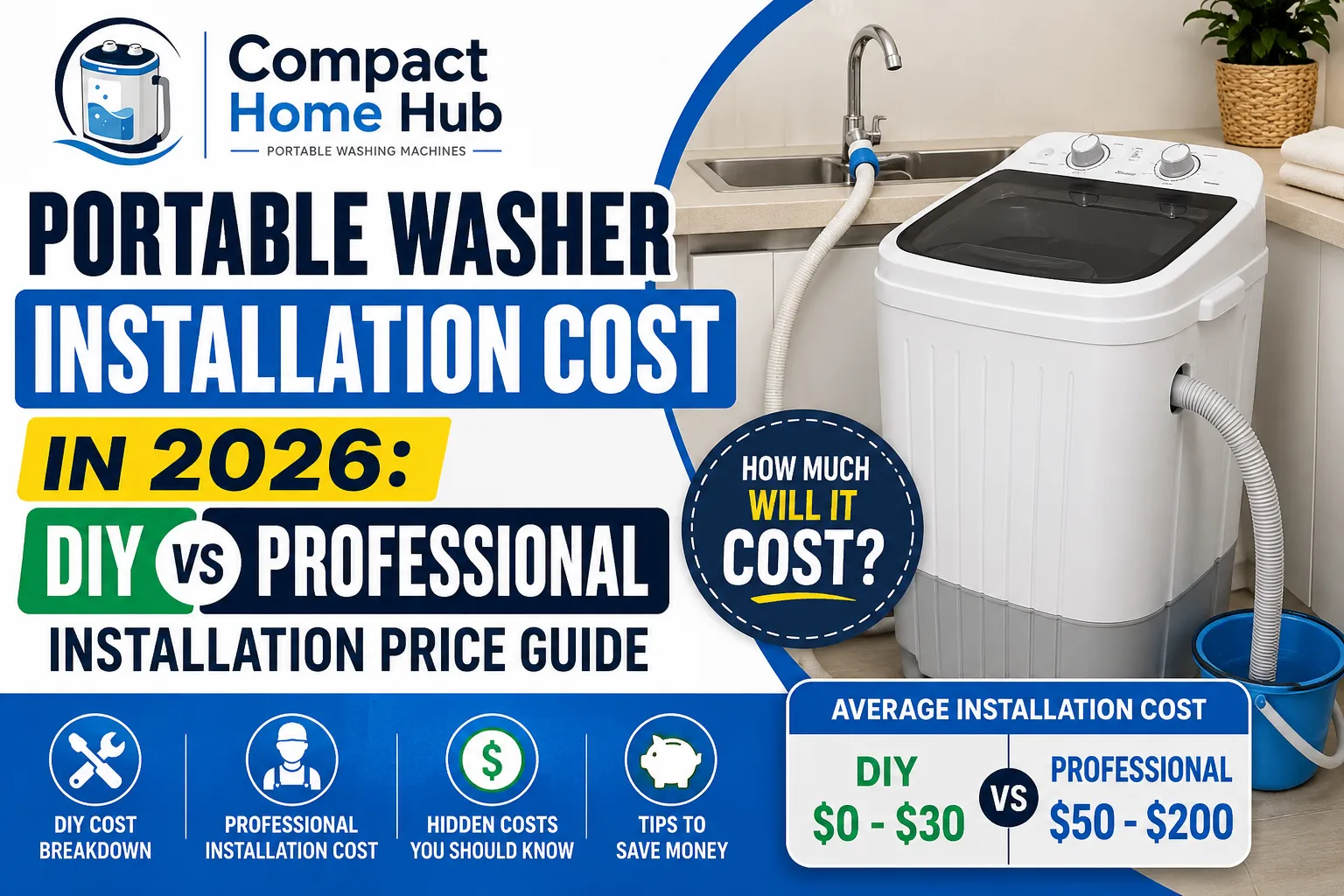 Portable Washer Installation Cost