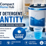 Detergent Quantity for Portable Washing Machine