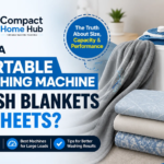 Can a Portable Washing Machine Wash Blankets & Sheets