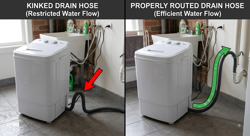 Portable Washing Machine Not Draining