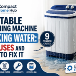 Portable Washing Machine Leaking Water