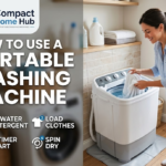 How to Use a Portable Washing Machine