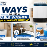Ways to Use a Portable Washer Without a Washer Hookup
