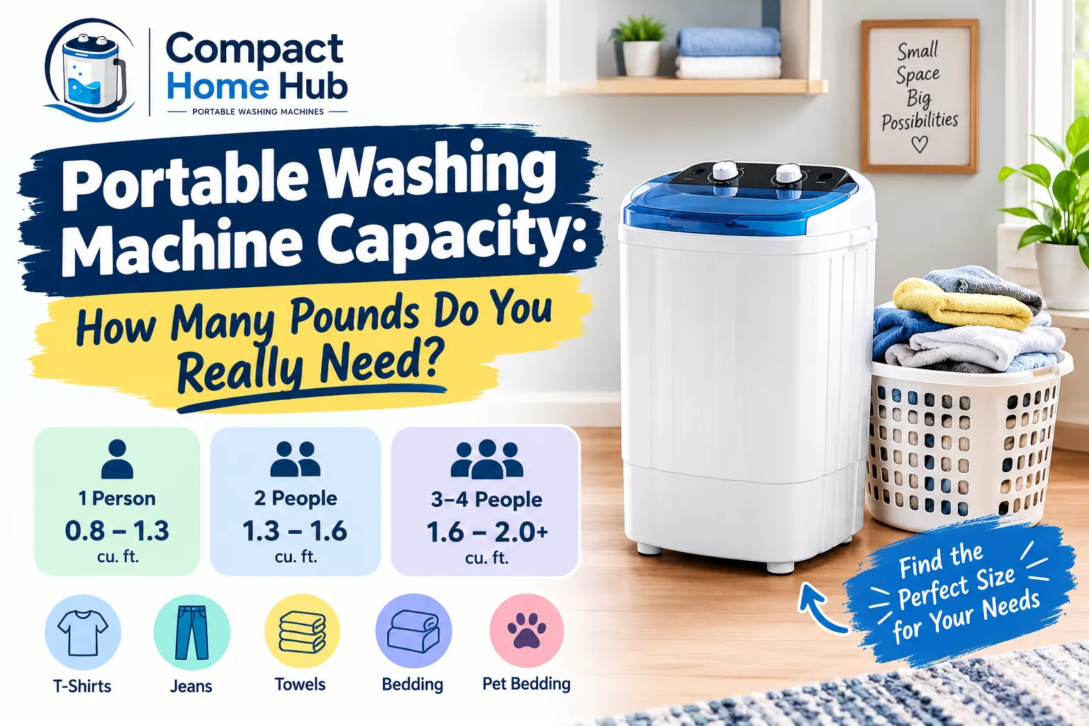 Portable Washing Machine Capacity
