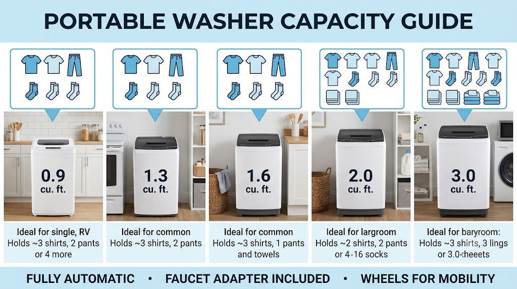 Portable Washing Machine Capacity